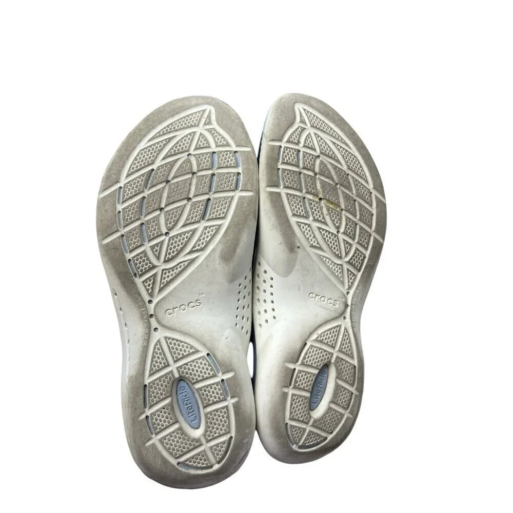 Crocs Womens Literide 360 Pacer Navy Blue Water shoes Size 7